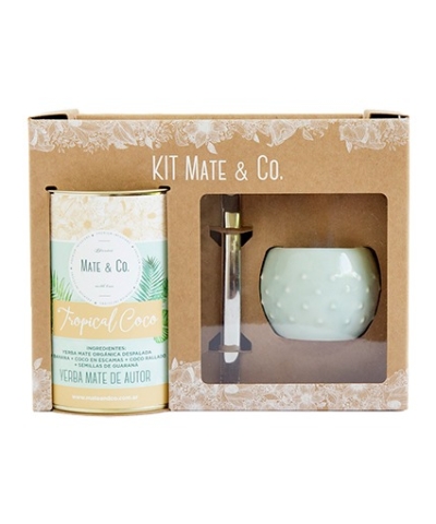 Kit Mate & Co. con mate de cerámica