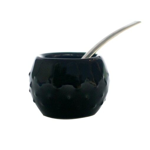 Mate de cerámica + bombilla - Imagen 2