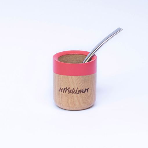 Mate de madera + bombilla #MateLovers
