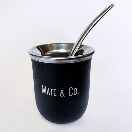 Mate de acero negro